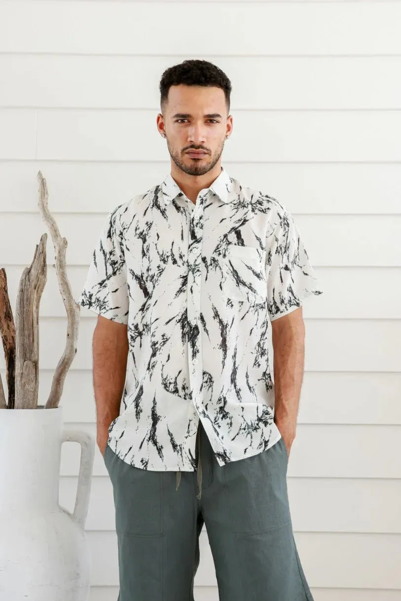 Abstract Print Shirt