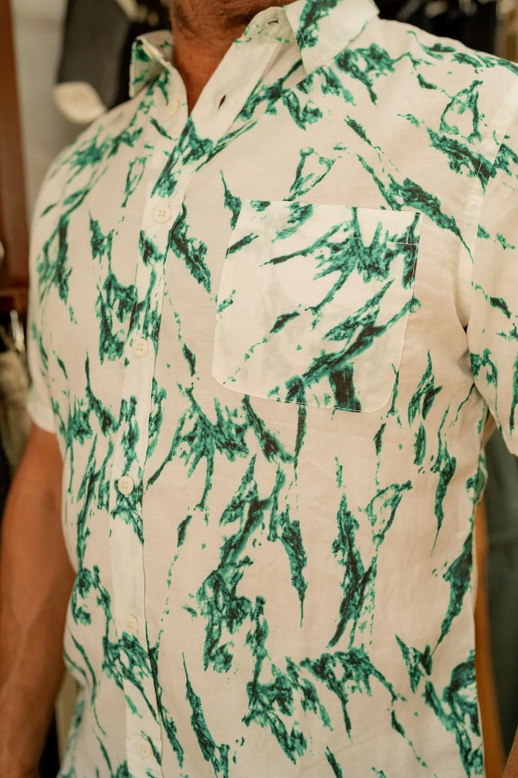 Abstract Print Shirt