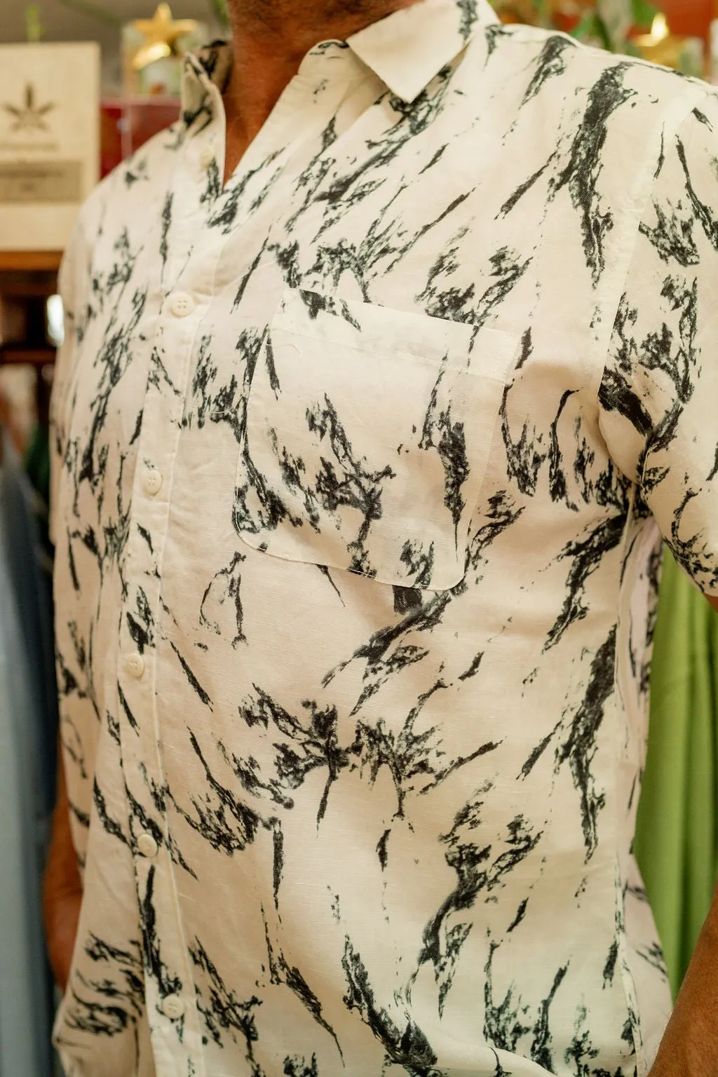 Abstract Print Shirt