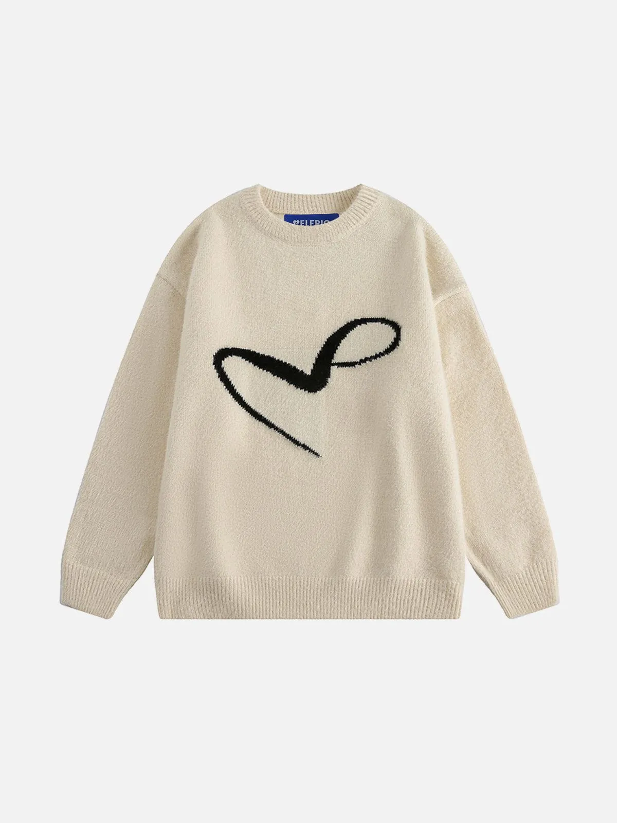 Aelfric Eden Line Heart Graphic Sweater