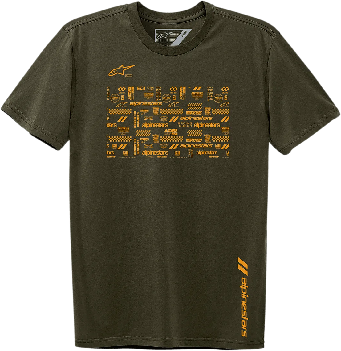 ALPINESTARS Chaotic T-Shirt - Military - XL 123072109690XL