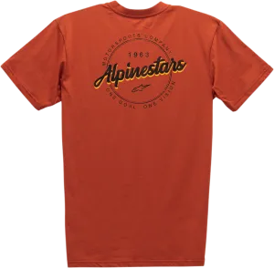 ALPINESTARS Turnpike Premium T-Shirt - Coral - 2XL 121174007462X