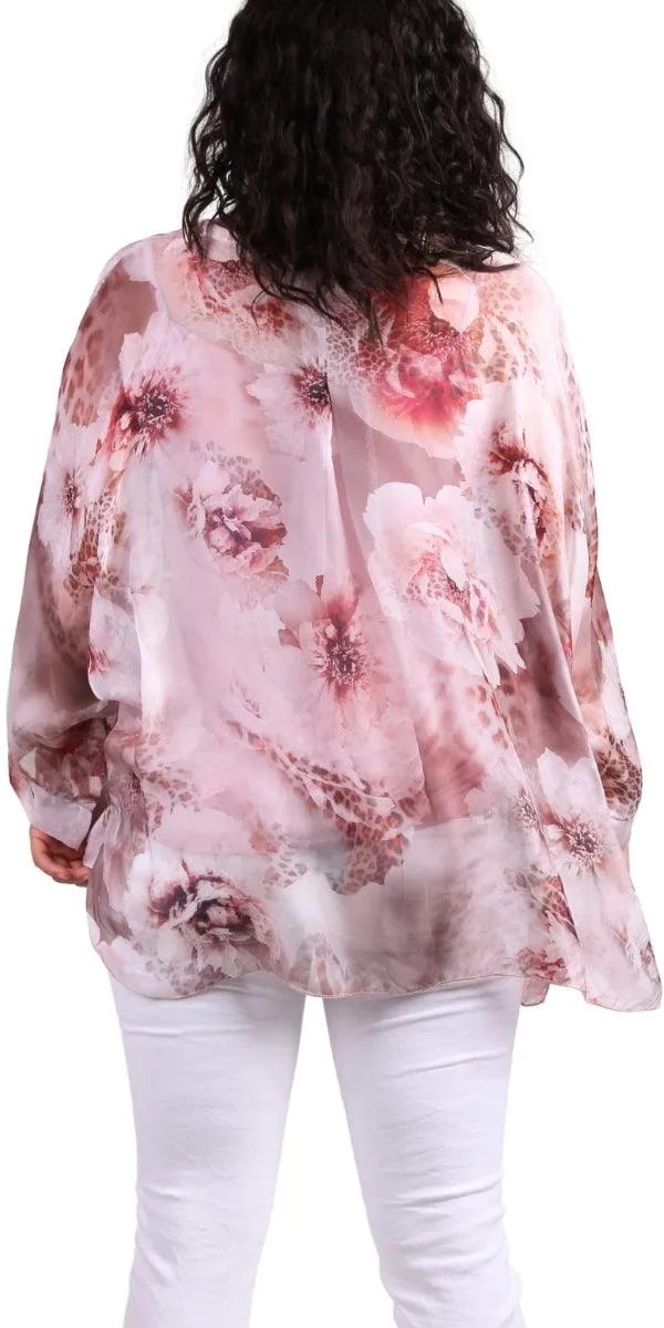 Angelo Jungle Silk Blouse