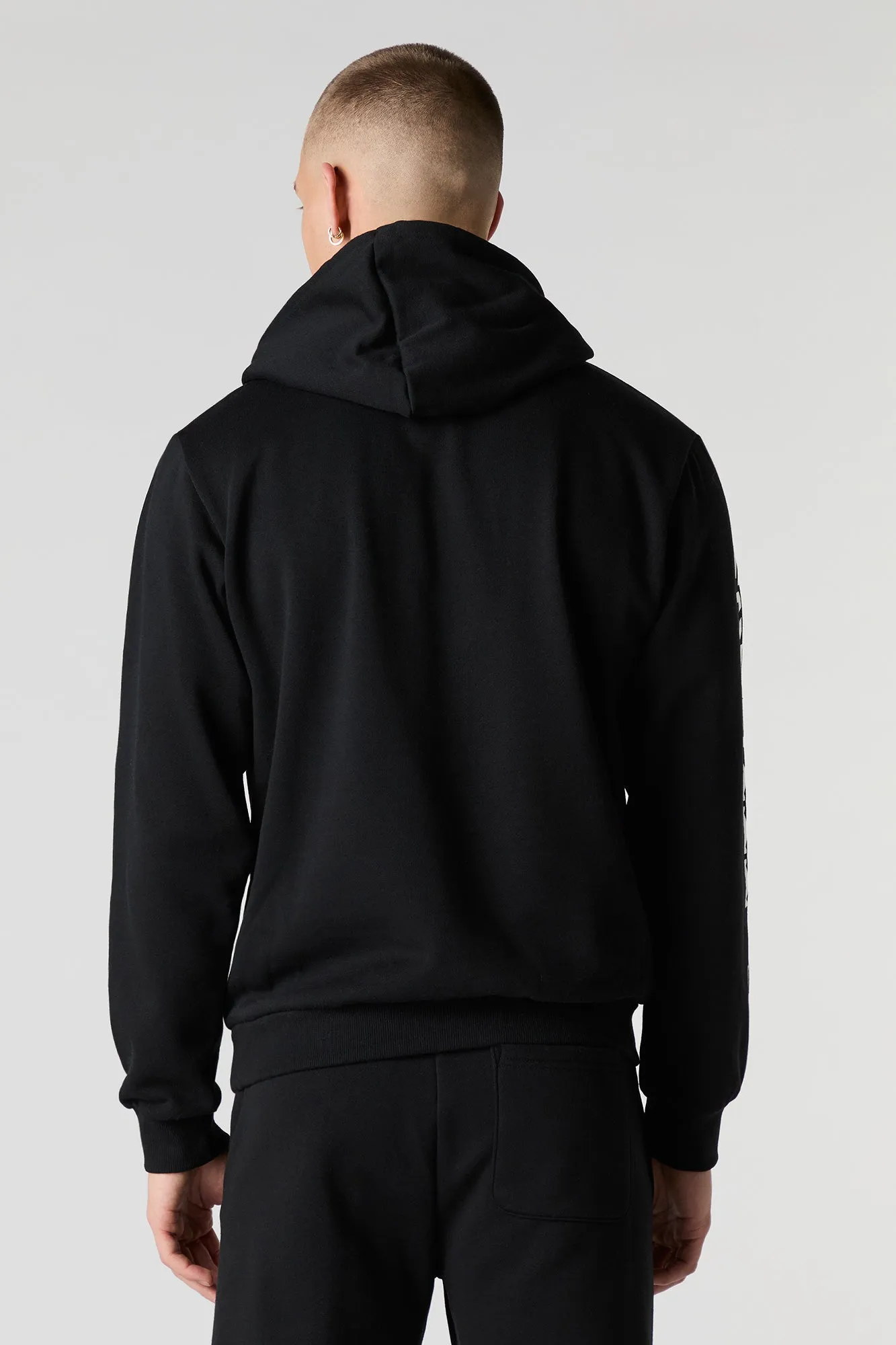 Arm Graphic Fleece Hoodie