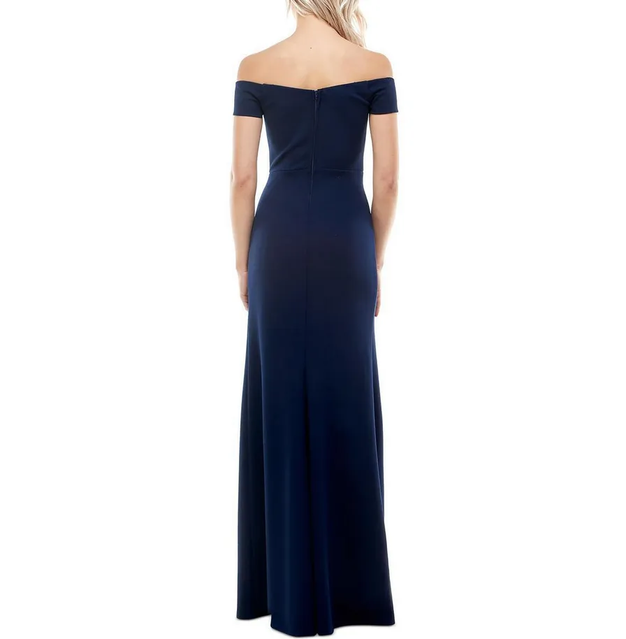 B. Darlin Juniors' Off-The-Shoulder Gown