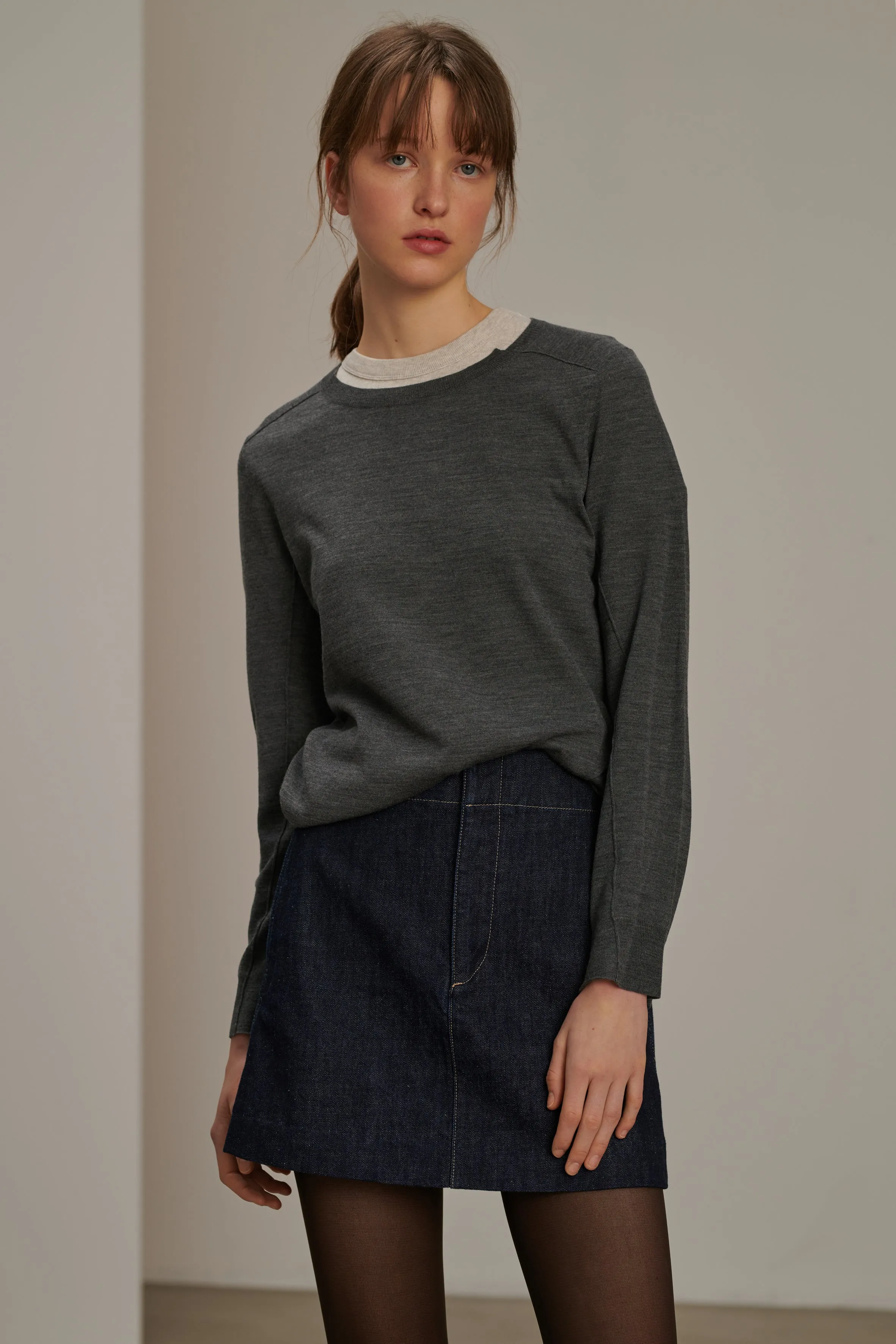 BETSY RAW SKIRT