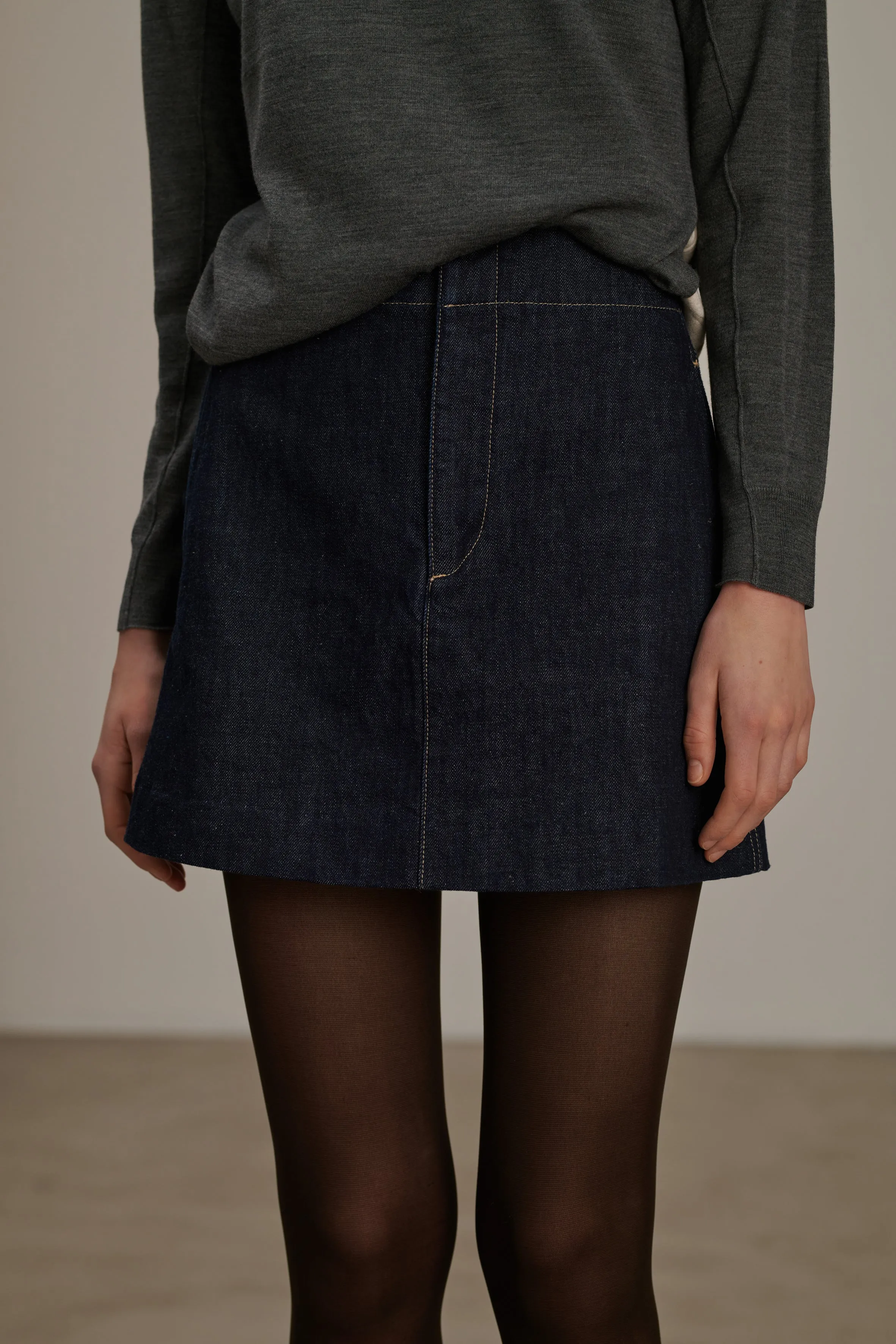 BETSY RAW SKIRT