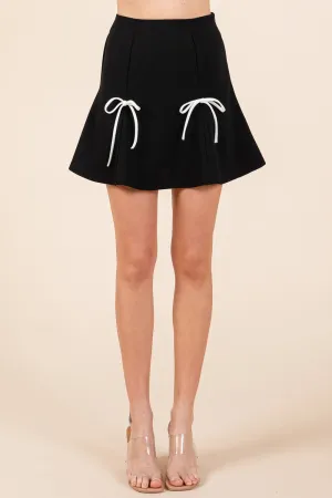 Bow Mini Skirt