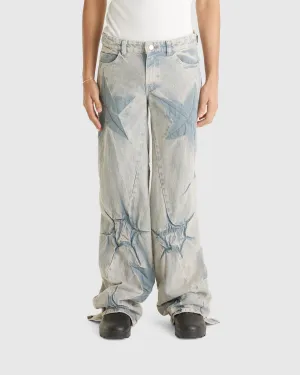 Boyfriend Spiral Sparkle Jeans
