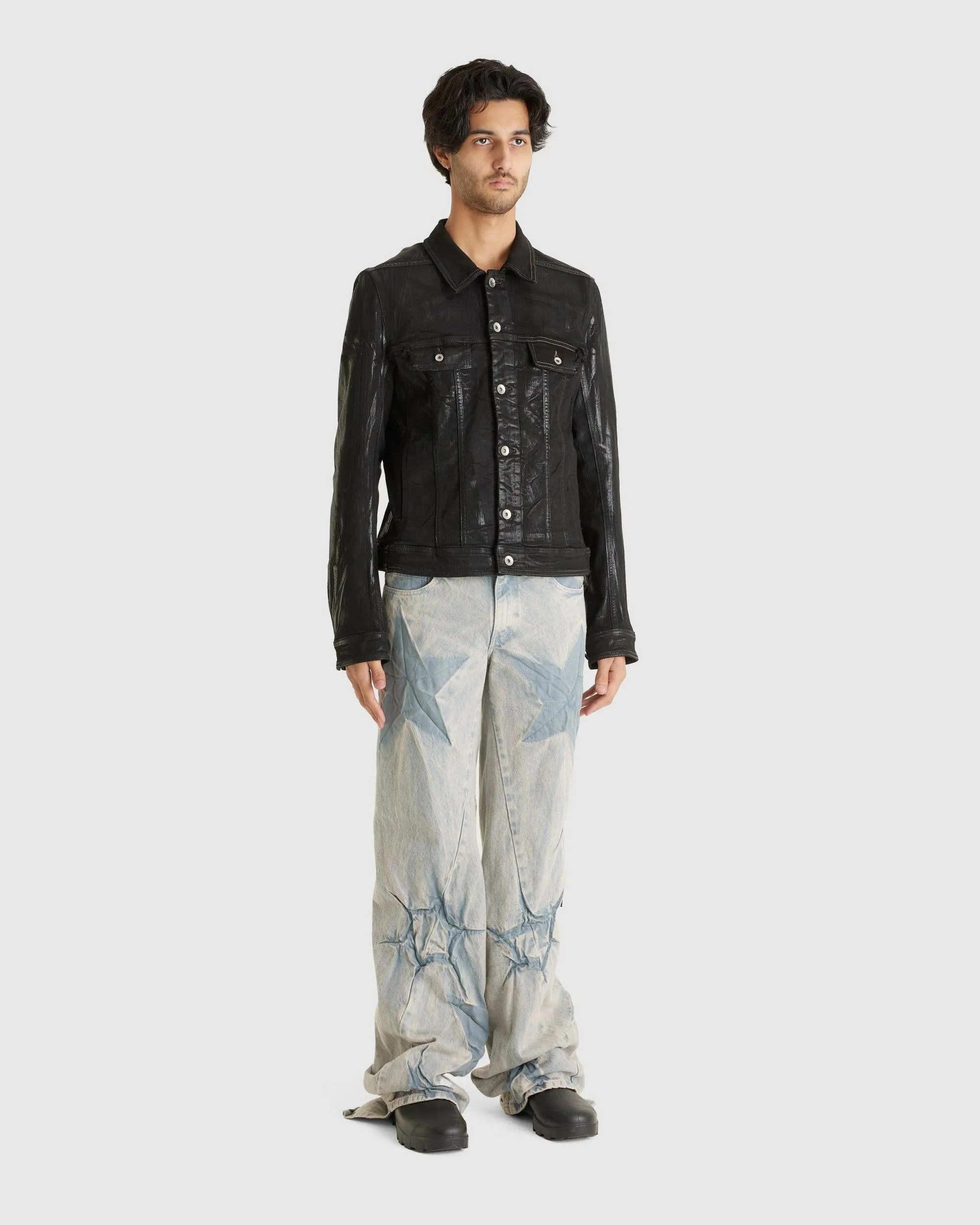 Boyfriend Spiral Sparkle Jeans