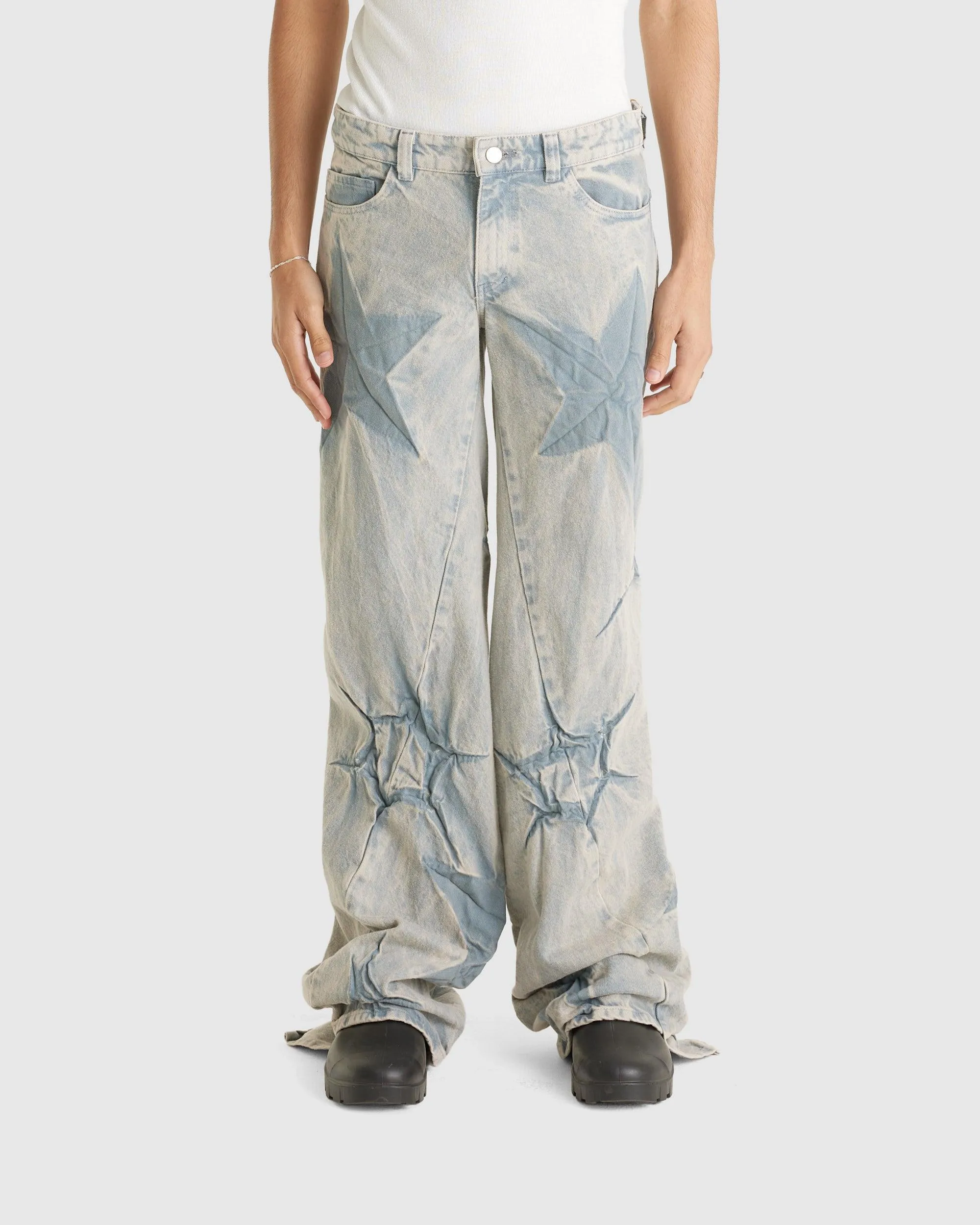 Boyfriend Spiral Sparkle Jeans