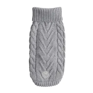 Chalet Dog Sweater Grey