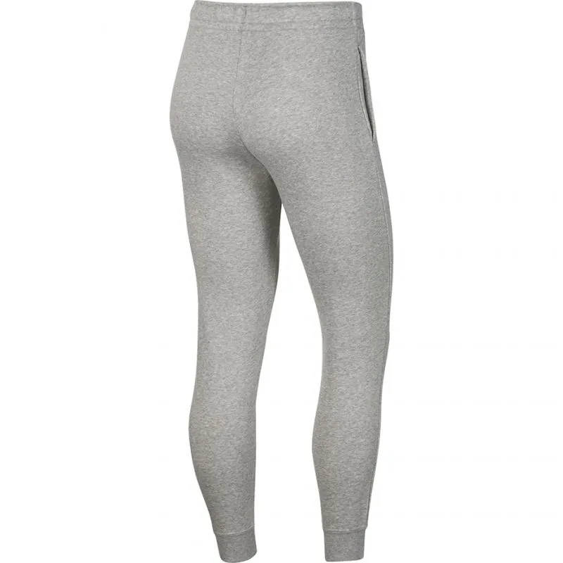 Cozy Women's Fleece Jogger Pants with Elastic Waist and Pockets - Gray/Silver