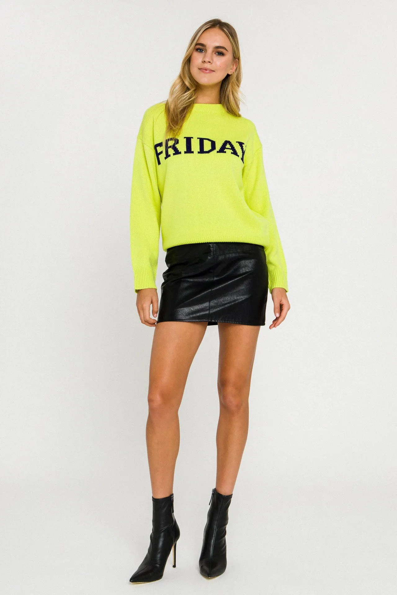 Days Of The Week Sweater