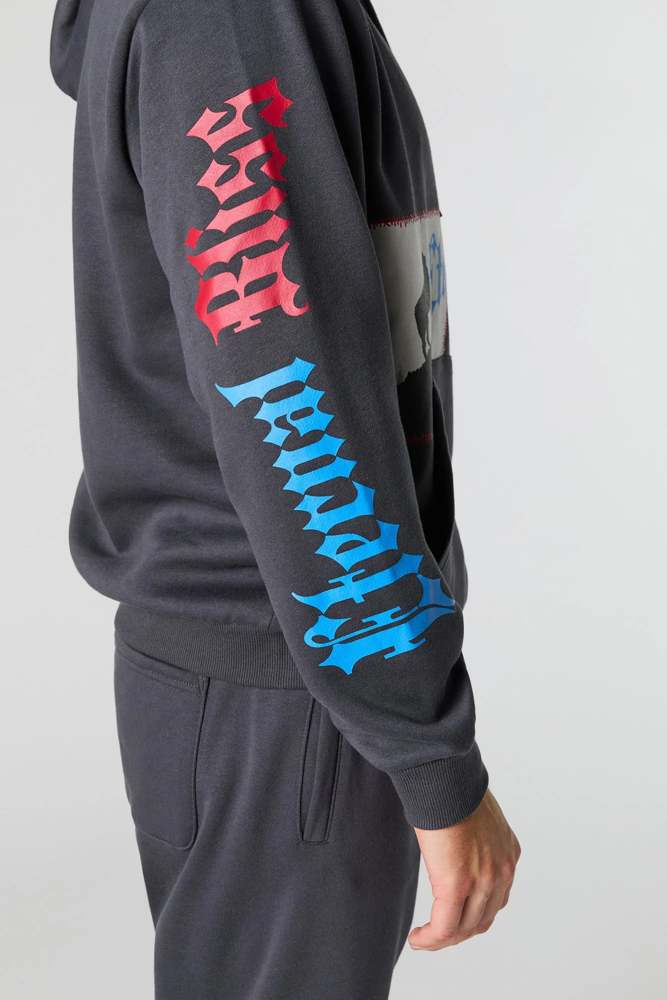 Eternal Bliss Graphic Fleece Hoodie