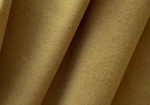 High-End Lighter-Weight Bronzed Dijon Virgin Wool Melton Coating (Made in Italy)