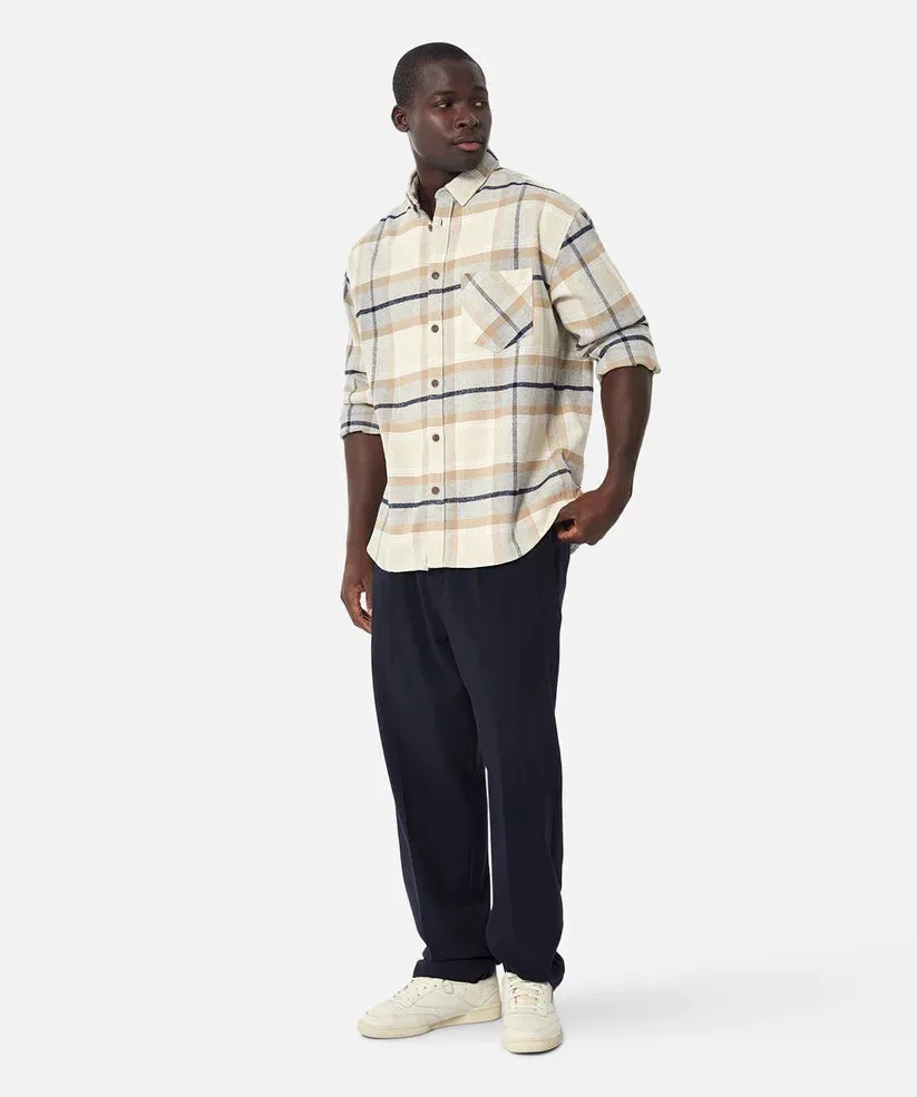 Industrie - The Somerville Long Sleeve Shirt Jacket - Camel Grey