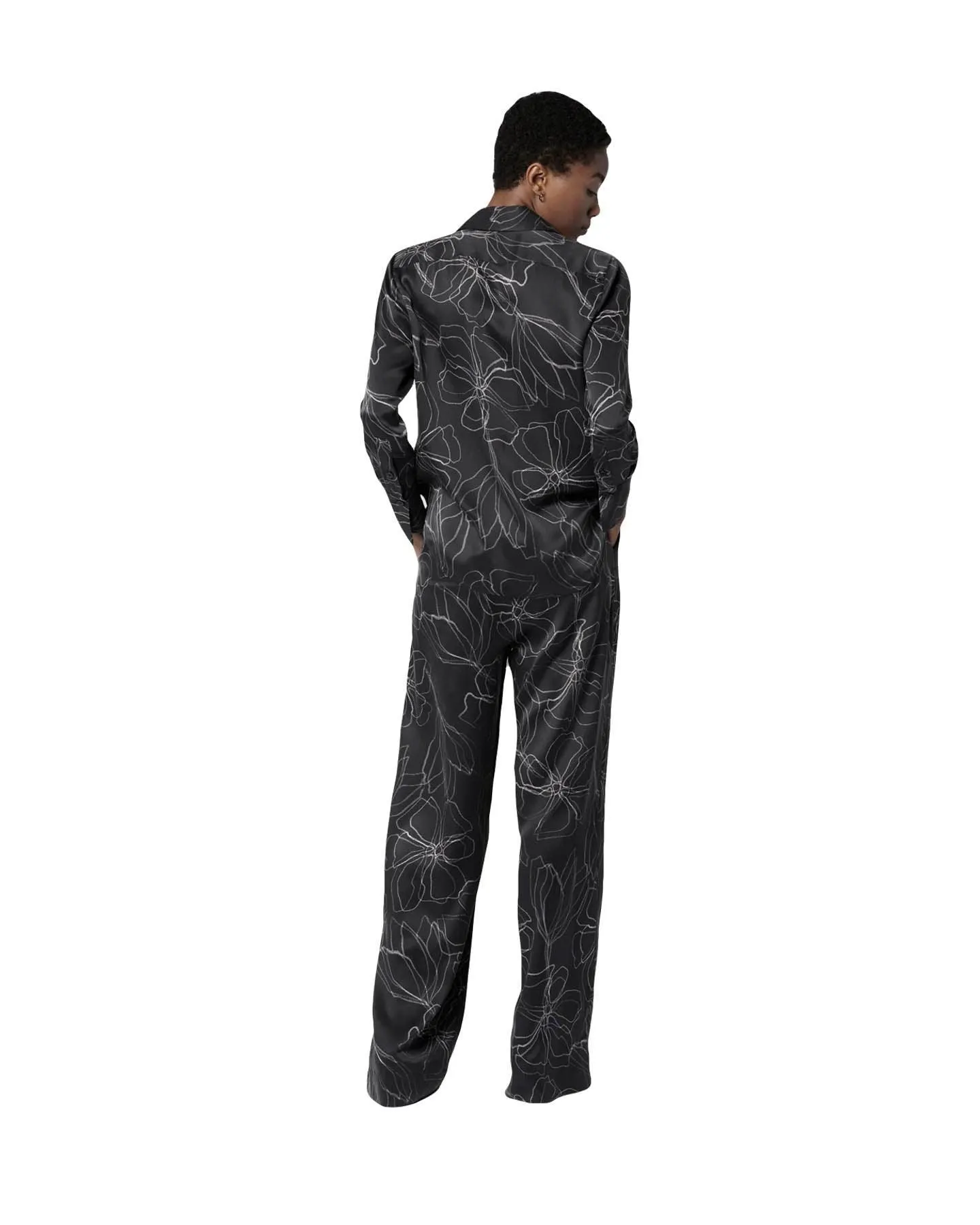 Leona Silk Satin Shirt