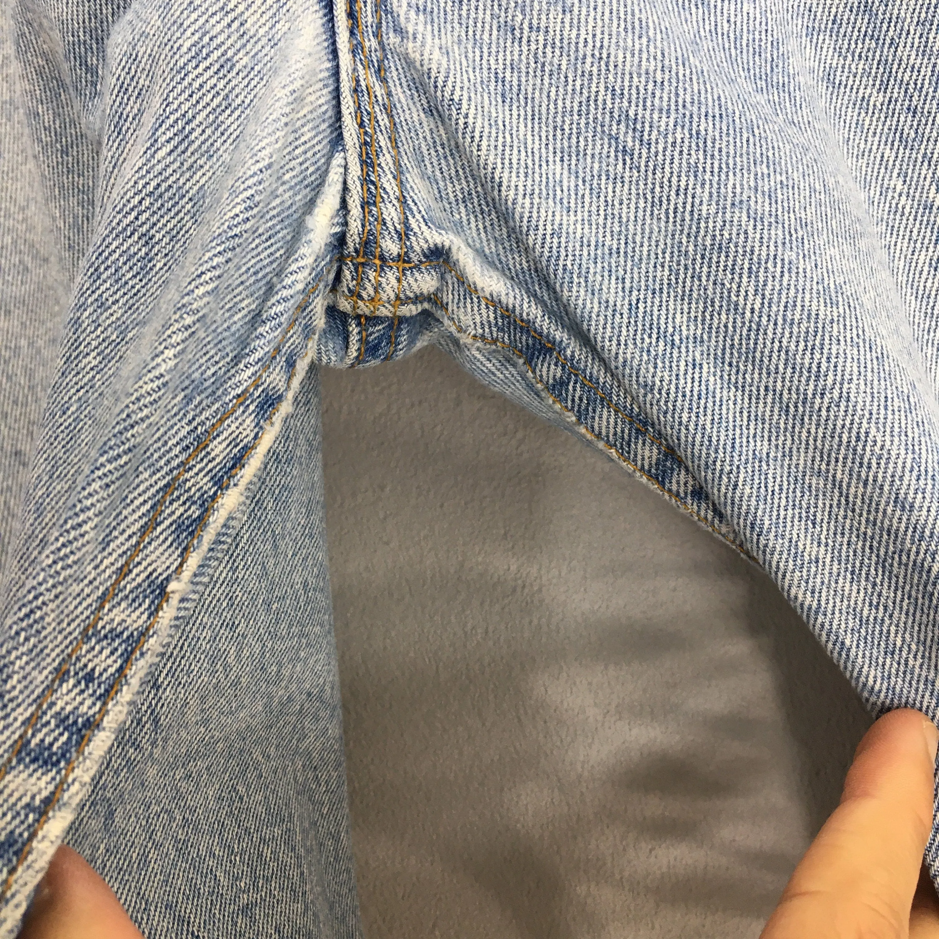 Levi's 501 Blue Faded Dirty Jeans Size 34x32