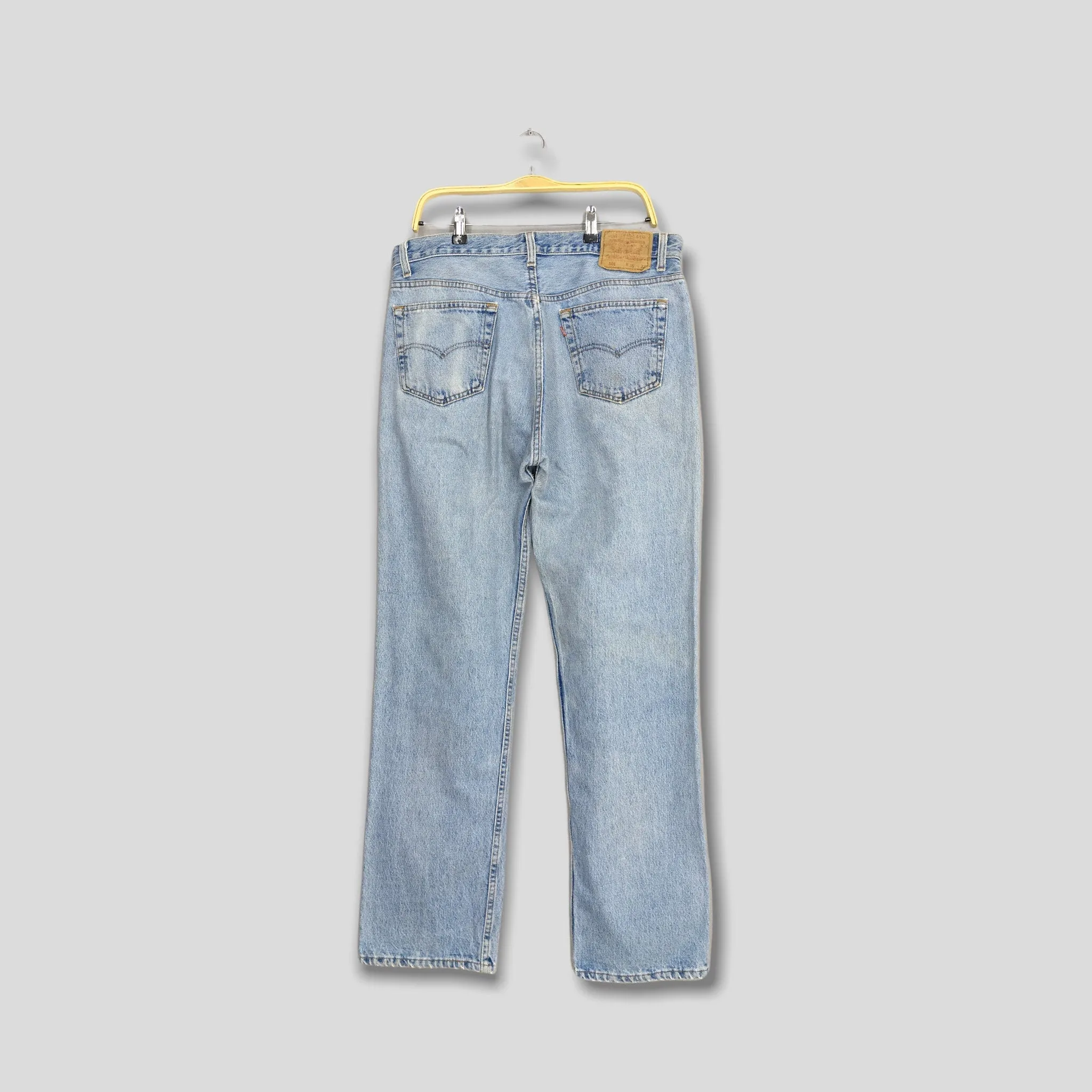 Levi's 501 Blue Faded Dirty Jeans Size 34x32