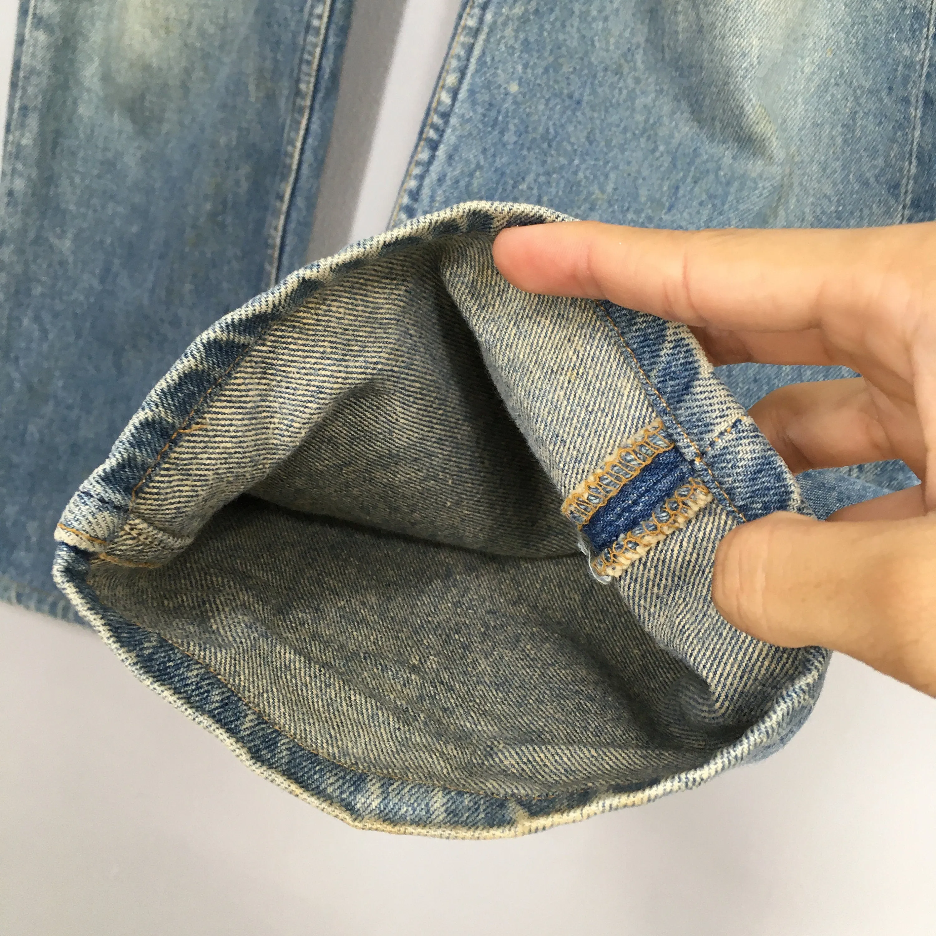 Levi's 501 Distressed Stonewash Jeans Size 31x31