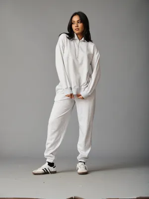MELANGE MODE FLEECE COORD SET