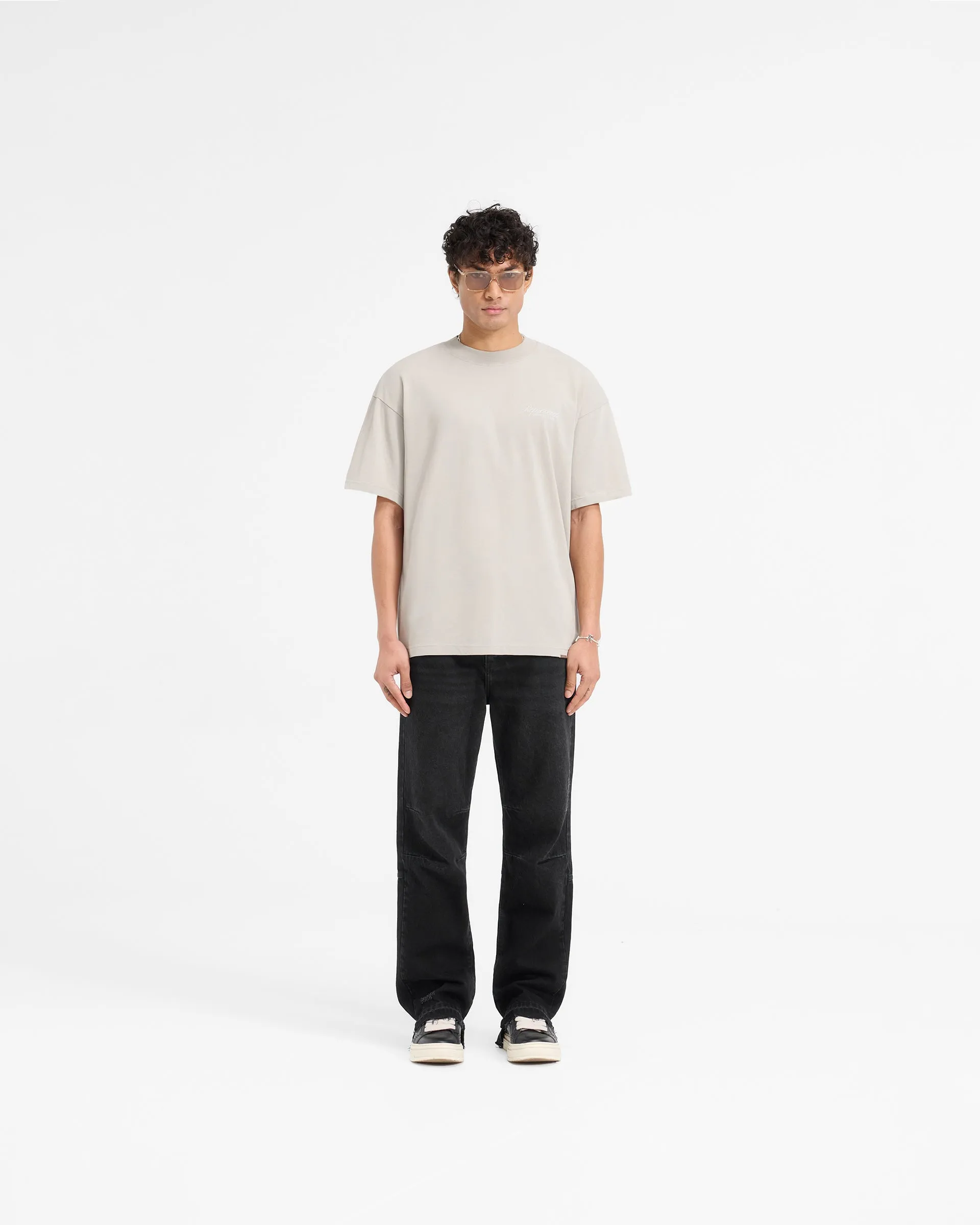Represent X Ounass Owners Club Script T-Shirt - Rock