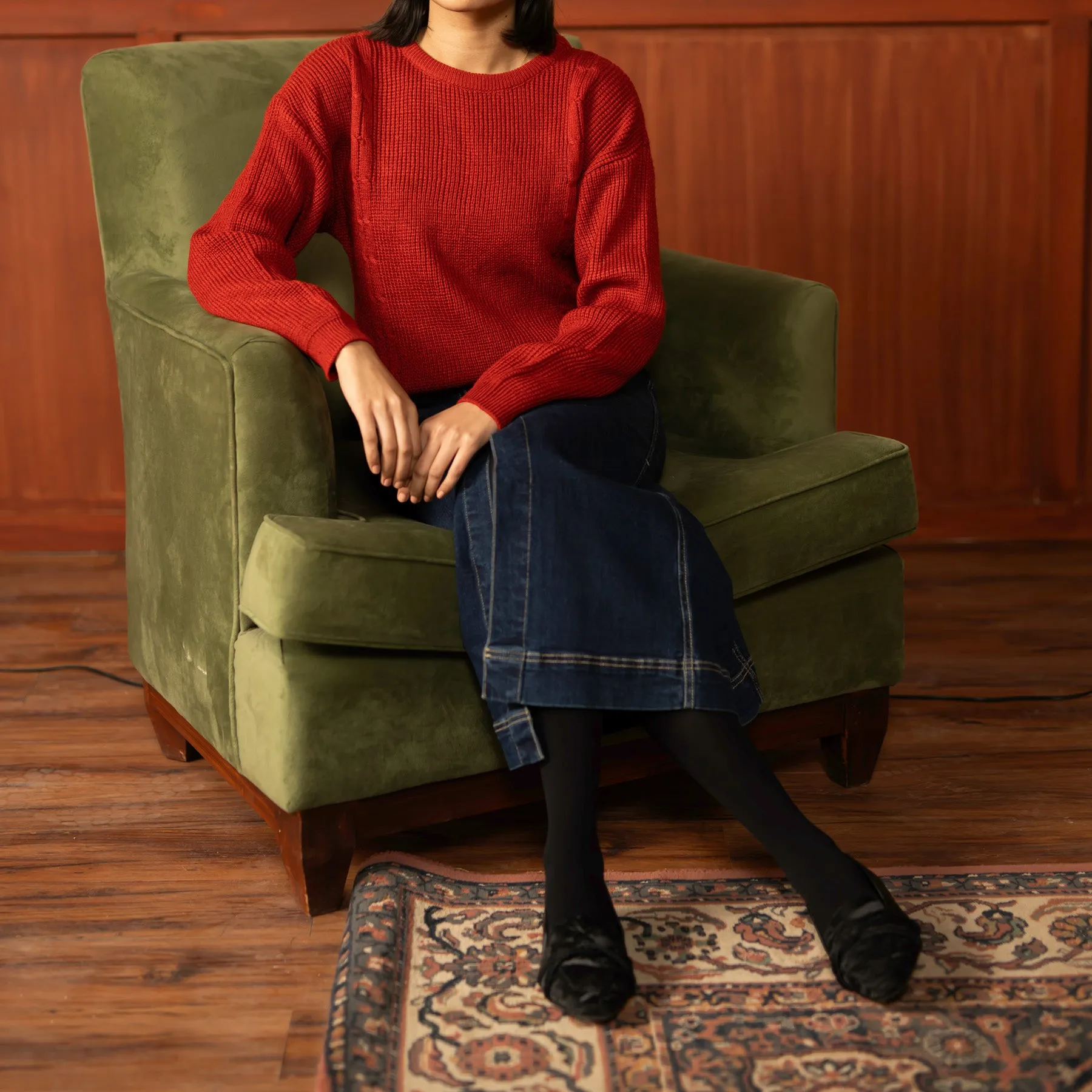 Rust Winter Sweater PN4609