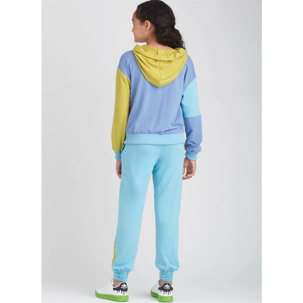 Simplicity Sewing Pattern S9695 Girls' and Boys' Hoodie and Jogger Set