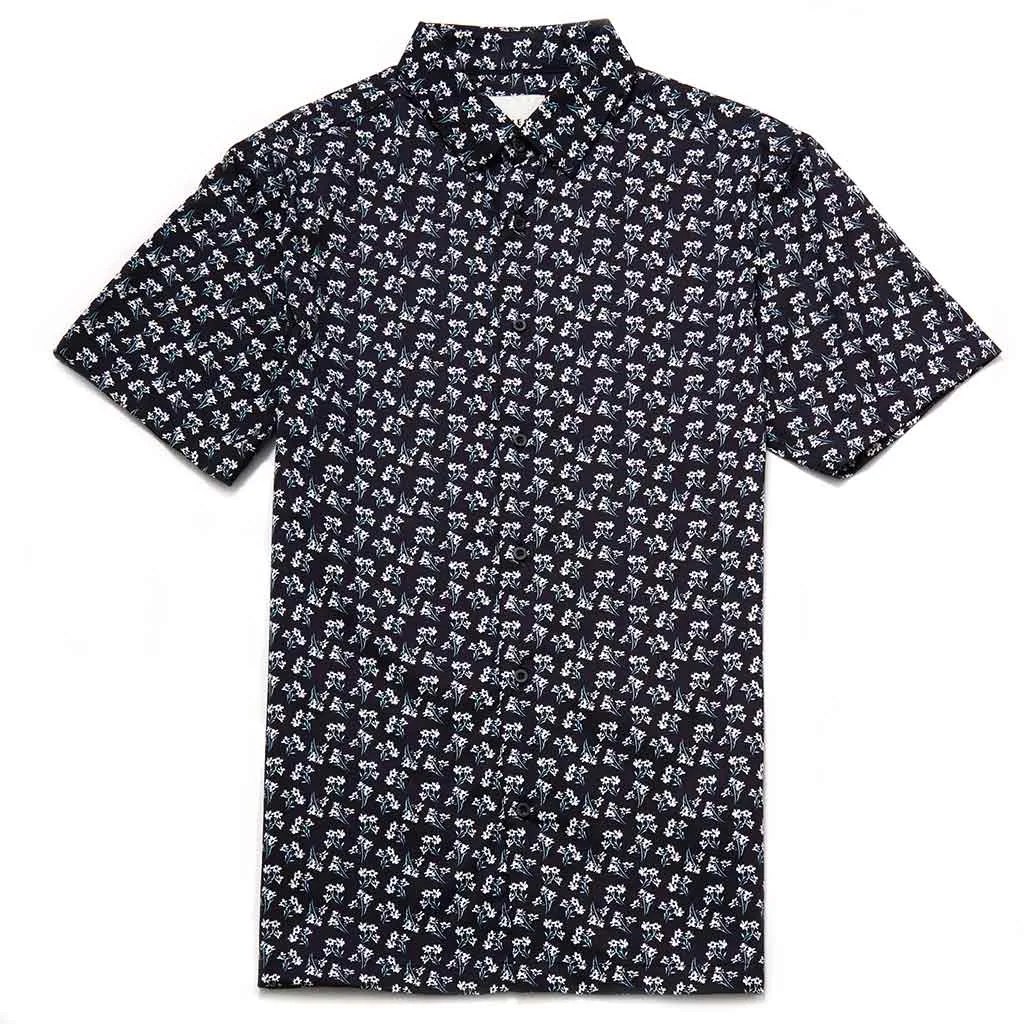 Southlink Navy Floral Print Shirt