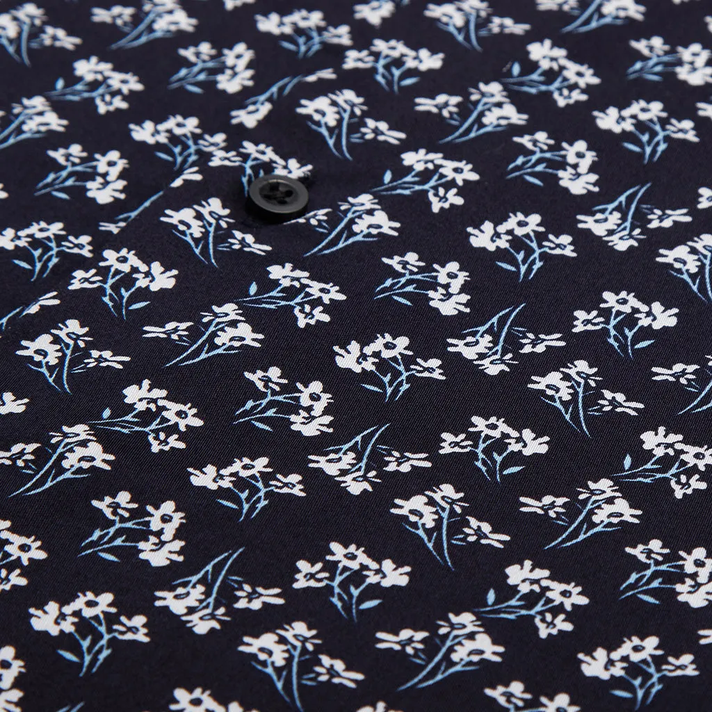 Southlink Navy Floral Print Shirt