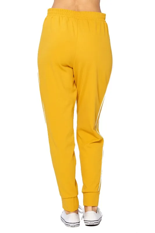 Stripe Jogger Drawstring Sweat pants