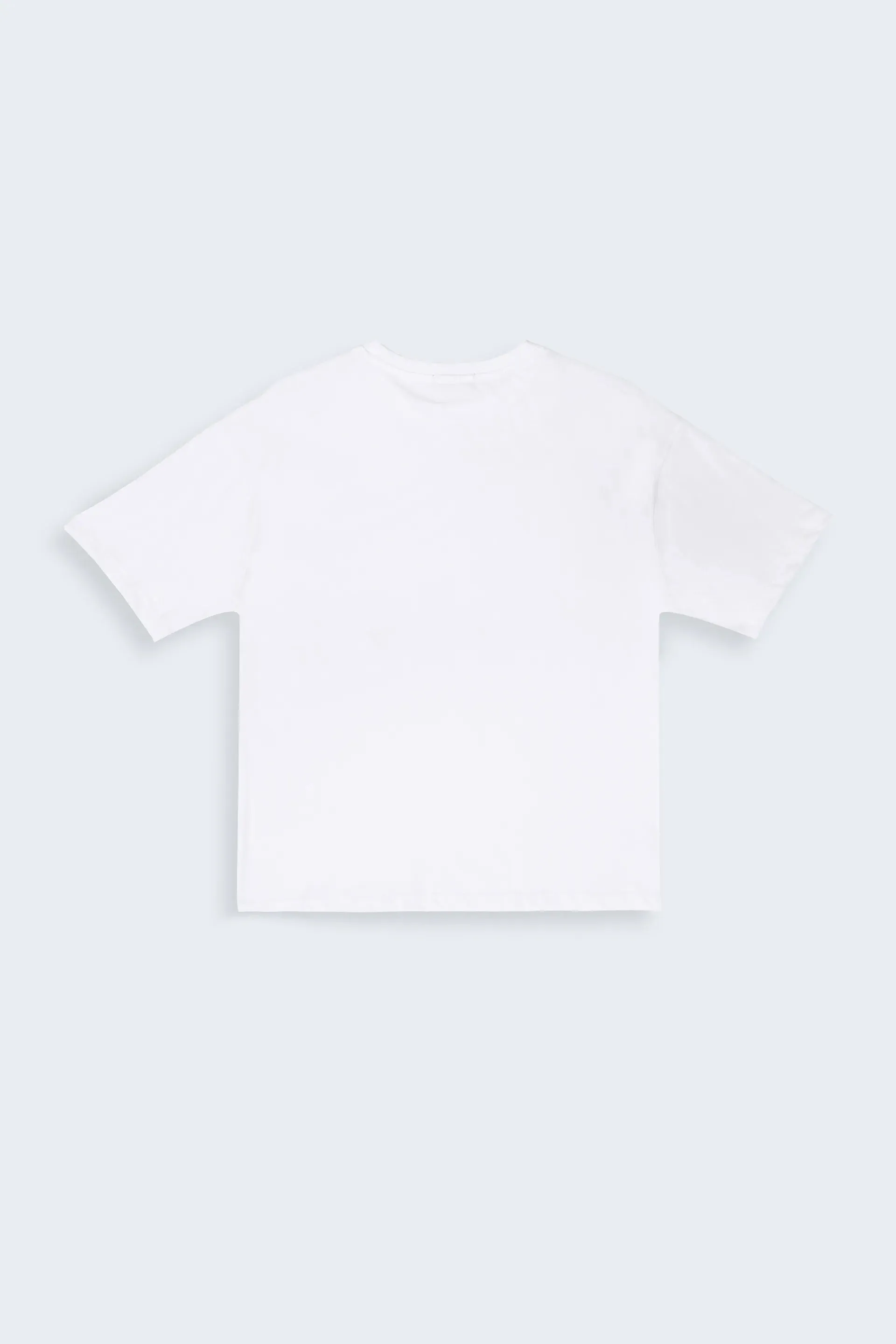 Text Printed Graphic Oversized T-Shirt