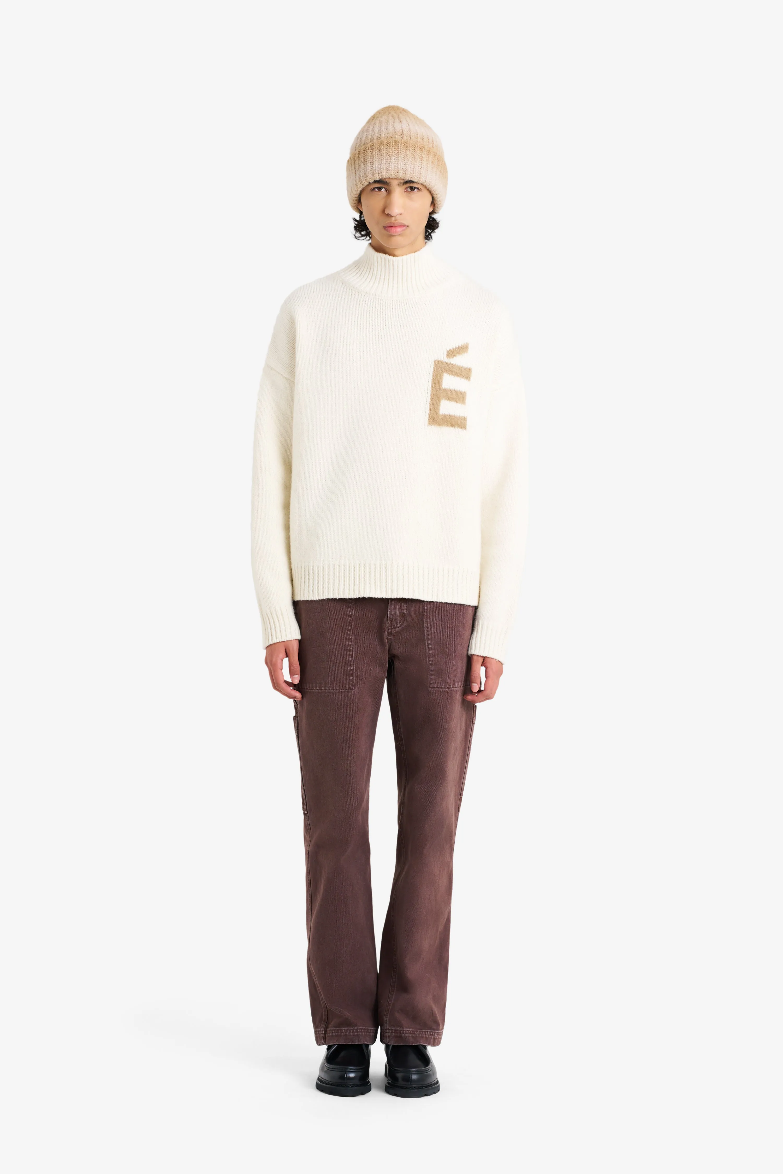 TURTLE NECK OFF WHITE