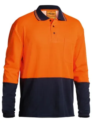 Two tone Hi Vis Polo Shirt Long Sleeve - BK6234