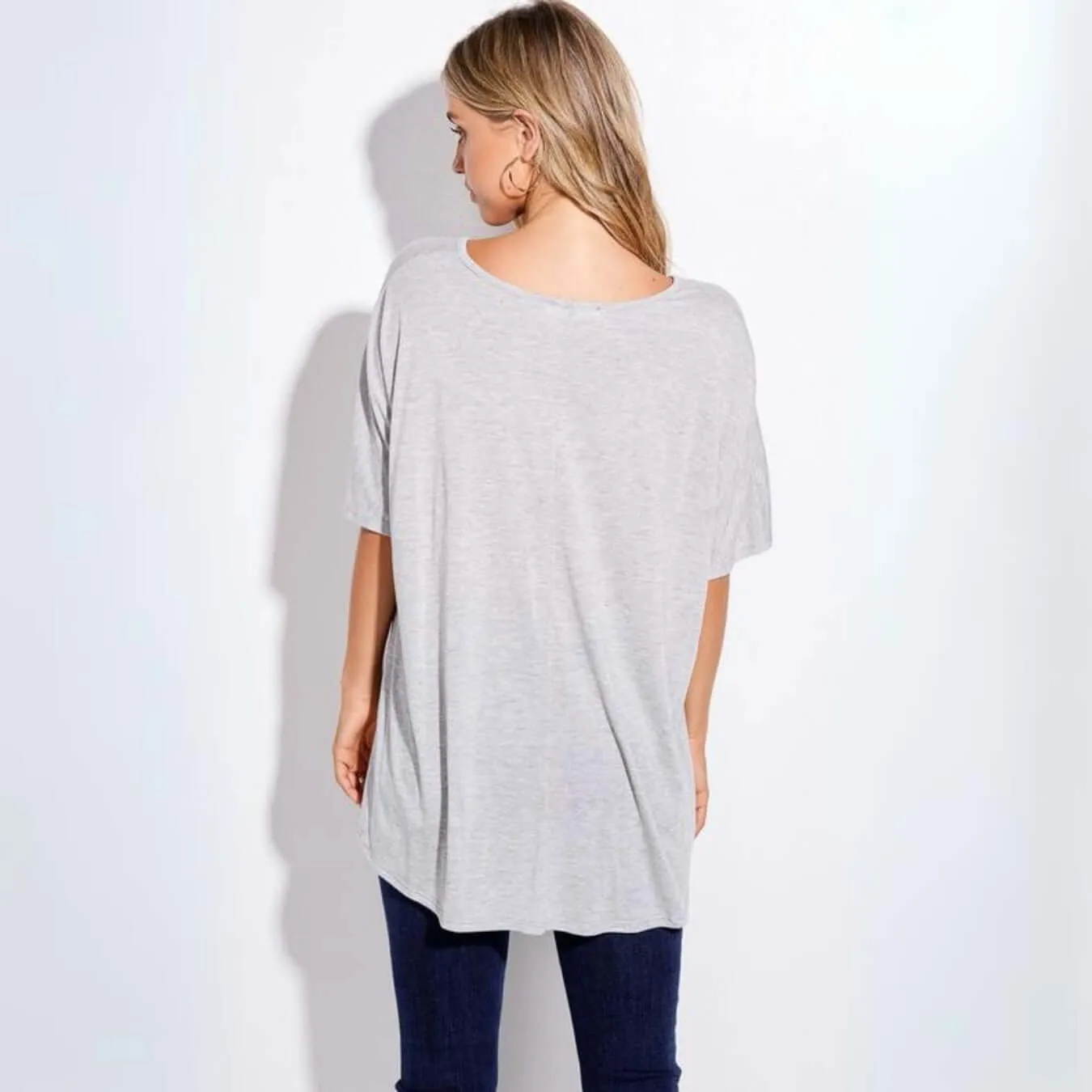 USA Ya'll Patriotic Graphic Loose Fit Top Made in USA