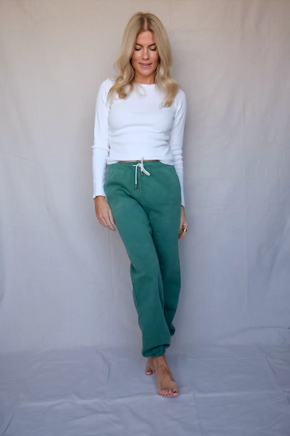 Vintage Fleece Jogger - Washed Hunter