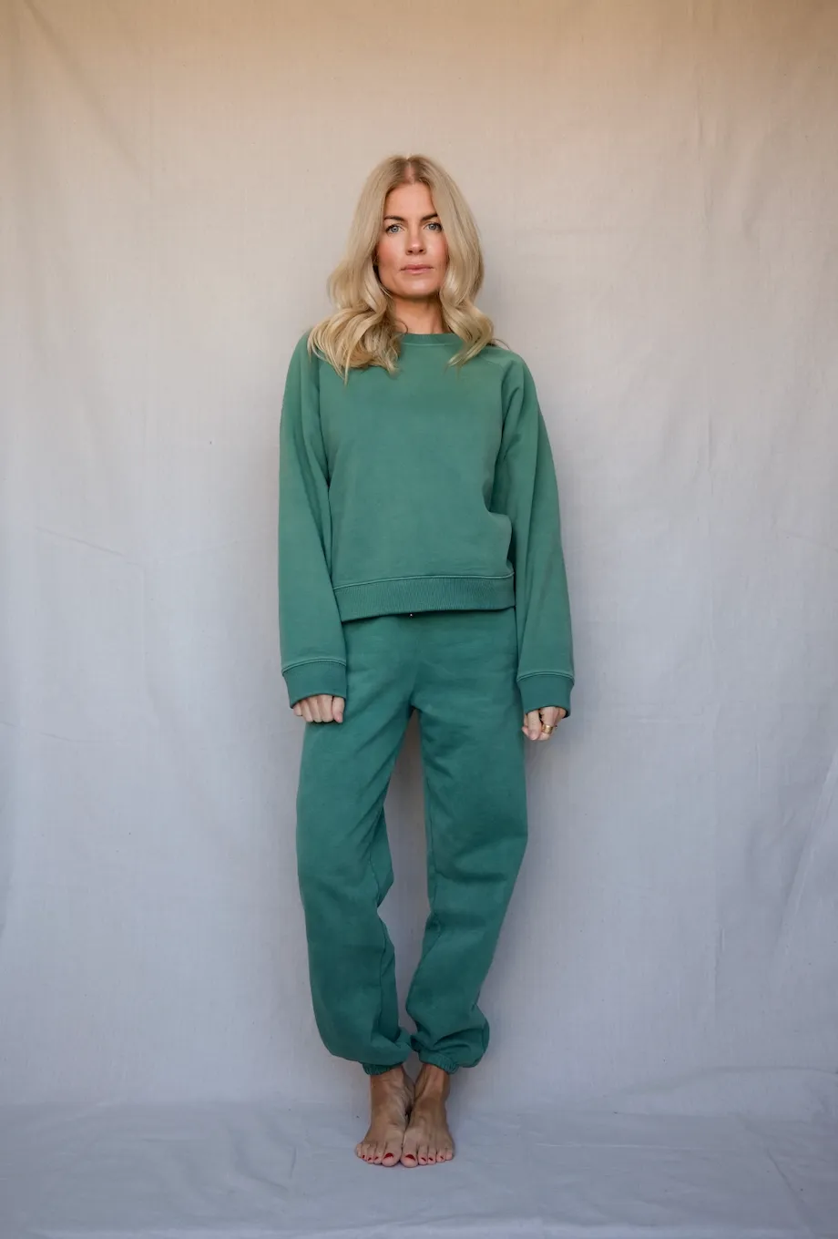 Vintage Fleece Jogger - Washed Hunter