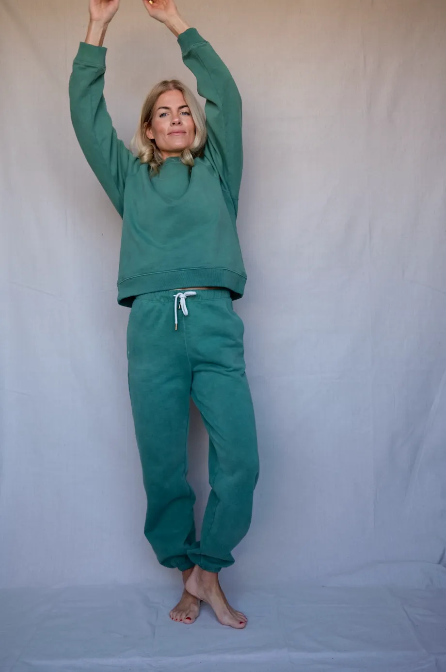 Vintage Fleece Jogger - Washed Hunter